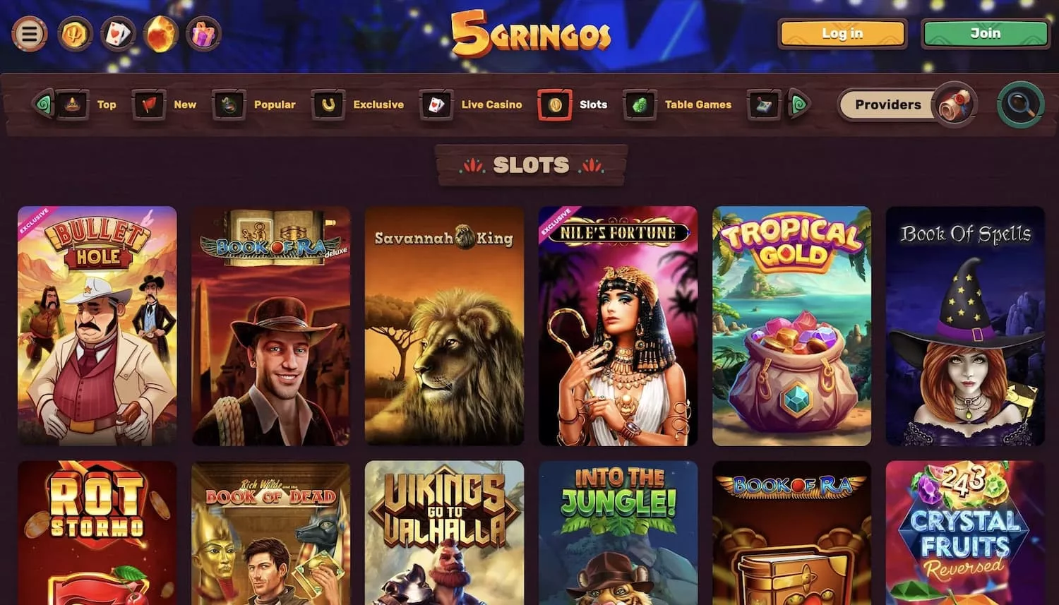5gringos casino slots